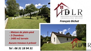 maison individuelle à la vente -   25340  POMPIERRE SUR DOUBS, surface 77 m2 vente maison individuelle - UBI461600999
